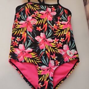 Hurley Floral Kids Swimwear